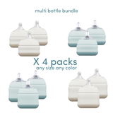 four 3-packs of bottles