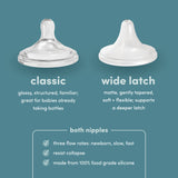wide latch nipples 3-pack